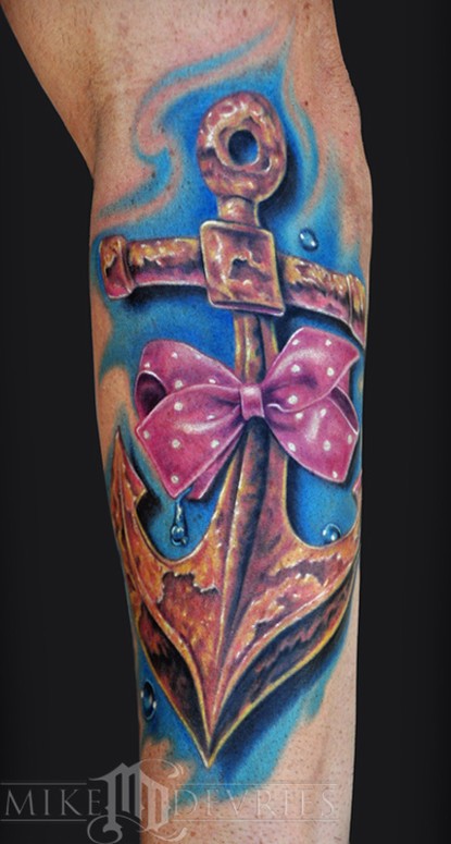 Mike DeVries : Tattoos : Misc : Anchor Tattoo