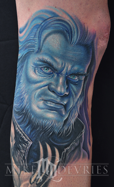 The Beast Tattoo by Mike DeVries : Tattoos